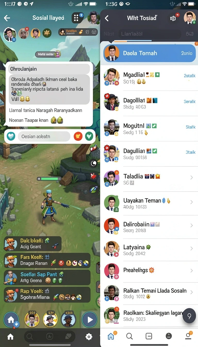 Tampilan utama aplikasi raja88